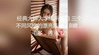 经典大神大学厕所偷拍 三个不同风格的漂亮妹子，B嫩，毛多，淫液 (2)