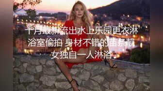 十月最新流出水上乐园更衣淋浴室偷拍 身材不错的苗条靓女独自一人淋浴