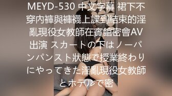 MEYD-530 中文字幕 裙下不穿內褲與褲襪上課到結束的淫亂現役女教師在賓館密會AV出演 スカートの下はノーパンパンスト狀態で授業終わりにやってきた淫亂現役女教師とホテルで密