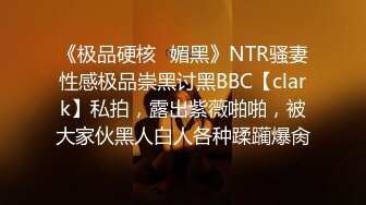 《极品硬核✅媚黑》NTR骚妻性感极品崇黑讨黑BBC【clark】私拍，露出紫薇啪啪，被大家伙黑人白人各种蹂躏爆肏